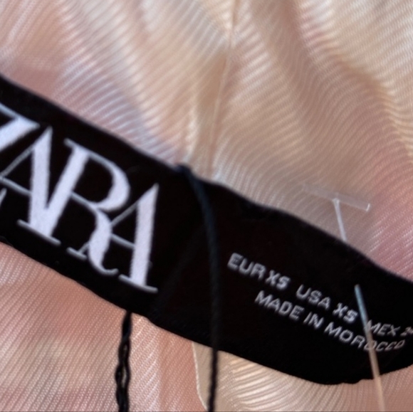 Zara double-breasted twead blazer - Picture 3 of 4